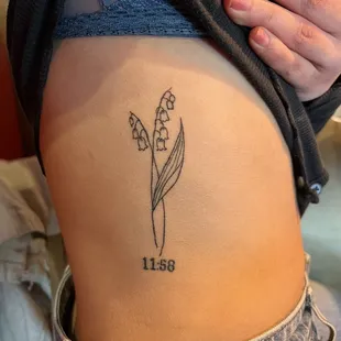 Two weeks healed.