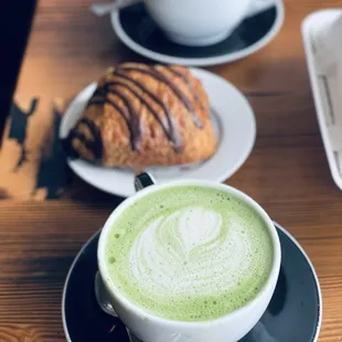 Can't go wrong with a chocolate croissant