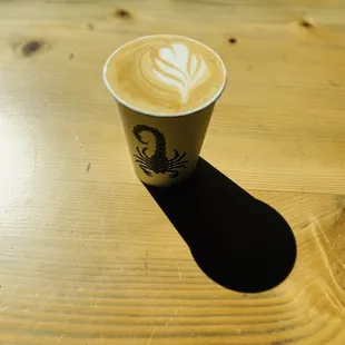 Delicious oatmilk Latte