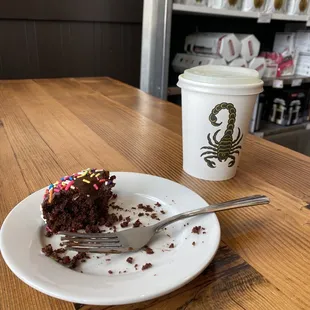Chocolate Donut y Matcha Latte