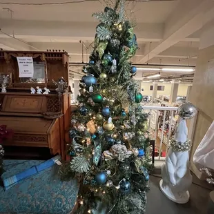 The Interior with the Christmases Past Theme @ Timeless Furnishings in Bakersfield CA.