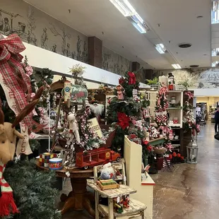 The Interior with the Christmases Past Theme @ Timeless Furnishings in Bakersfield CA.