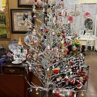 The Interior with the Christmases Past Theme @ Timeless Furnishings in Bakersfield CA.