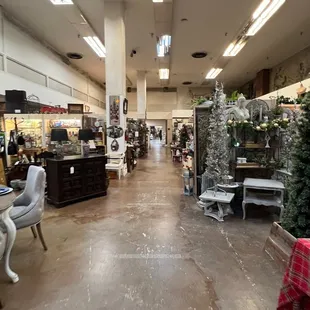 The Interior with Vintage Furniture @ Timeless Furnishings in Bakersfield CA.