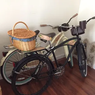 Bicycles toucan use to go downtown