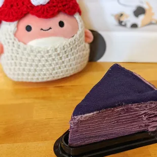 Ube crepes :D ricky and his desserts