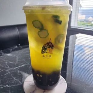 Okra Lemon Tea