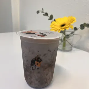 Purple Rice Soy Milk: $7.50