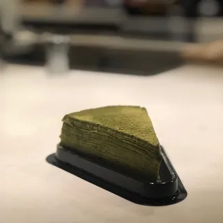 Matcha Mille Crepe Cake