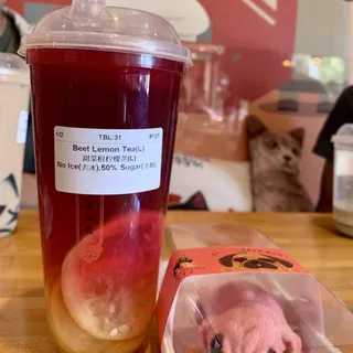 Large Beet Lemon Tea