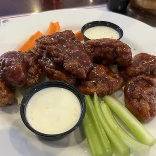 Honey bbq wings