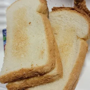 White bread toast