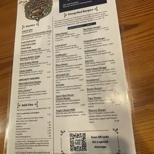 Menu Sept 2023