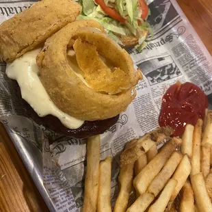 Gold burger