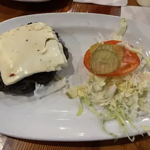 Burger. No bun