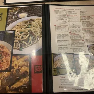 More menu items (big menu)