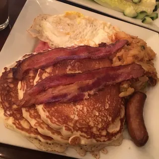 Loaded Times Square Breakfast