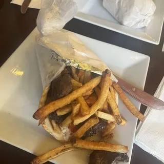 Beef Gyro Sandwich