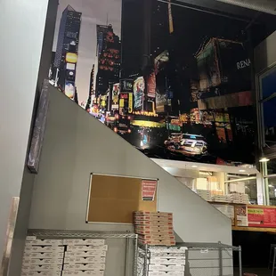 interior, sushi and sashimi