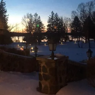 Snow in April but still pretty