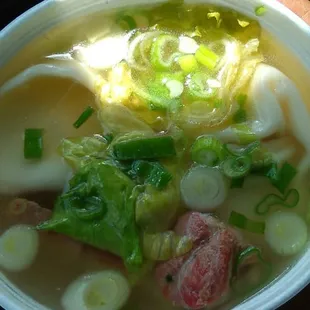 Wonton soup