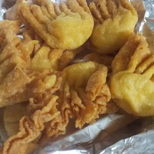 Crab puffs