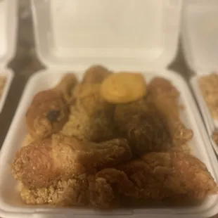 Fried chicken Drumstick Dinner