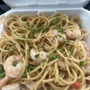 Cajun shrimp pasta