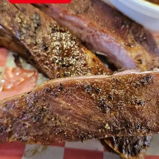 ribs, food, bbq ribs