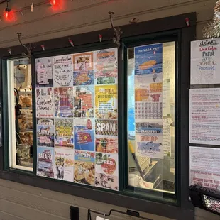 Outside / Menu