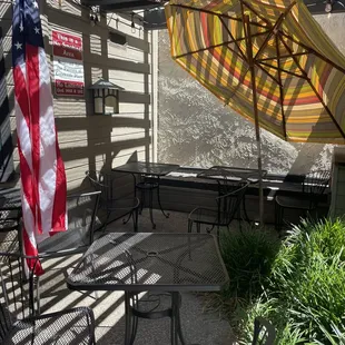 Dog friendly patio spa e
