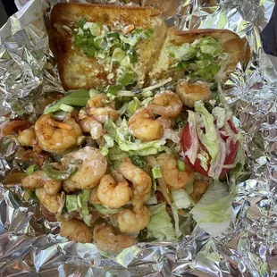 Grilled Ranchero Shrimp Sandwich