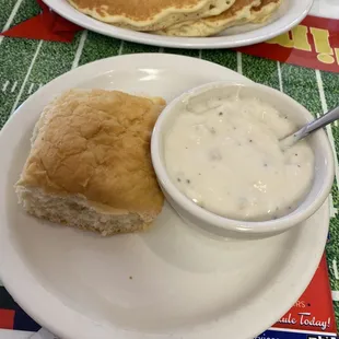 One Biscuit and Gravy