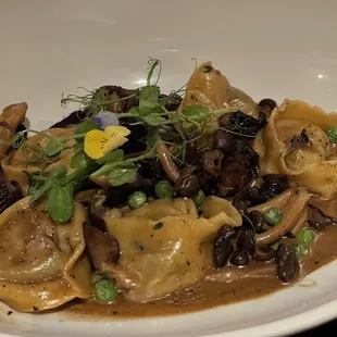 Foie gras ravioli special