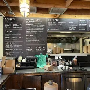 Menu board