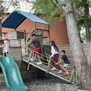 Pirate ship play area