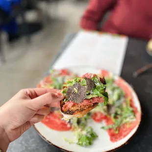Wagyu Beef Carpaccio | IG: @pimchanyum