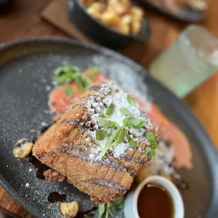 Molten Tiramisu French Toast