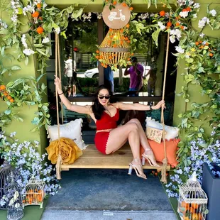 In my natural habitat.