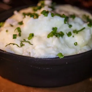 Smoked whipped potatoes