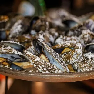 Steamed mussels (gluten free)