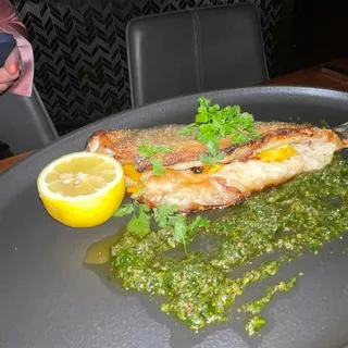 Whole Branzino