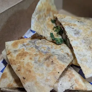 Chicken Bulgogi Quesadilla $11.50