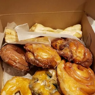 a box of doughnuts