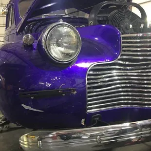 Deer Hit on a Classic 1940