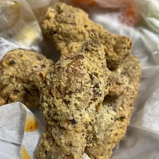 Crispy wings