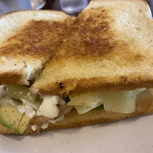 Chicken Bacon Avocado Sandwich