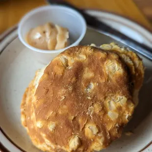 Maple butter biscuit