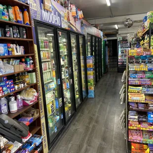 a grocery store aisle