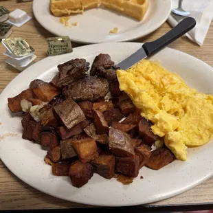 5 oz. Boneless Sirloin Steak with 2 Eggs Breakfast